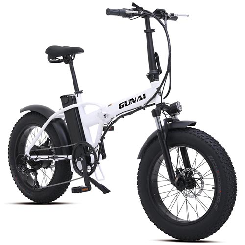 Ride66 R8 Vélo électrique Pliant VTT 20 Pouces Fatbike 15Ah
